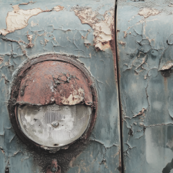 Gavlhusets Design - Blok 6'' - Biler og rust