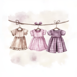 Gavlhusets Design - Blok 6'' - Piger 0-6 �r