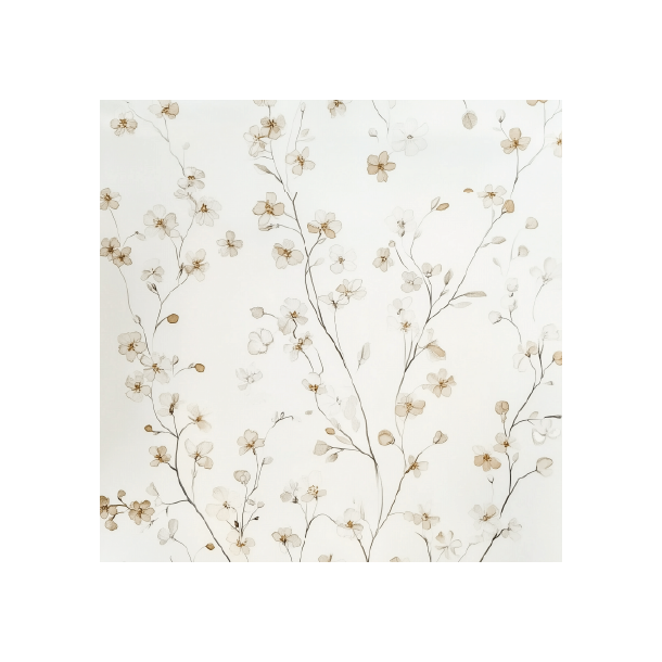 Gavlhusets Design - Blok 6'' - Hvid og sand