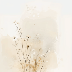 Gavlhusets Design - Blok 6'' - Blomster