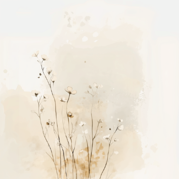 Gavlhusets Design - Blok 6'' - Blomster