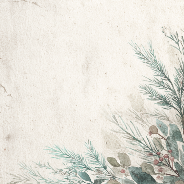 Gavlhusets Design - Blok 6'' - Neutral Jul