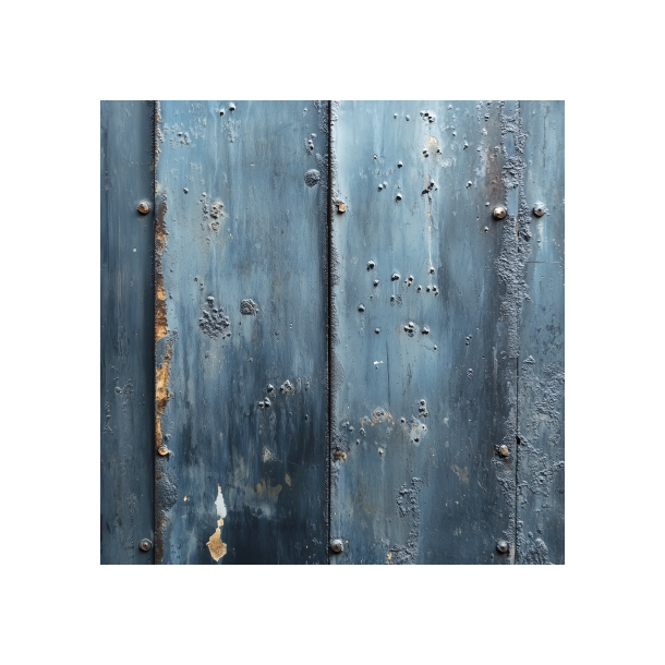 Gavlhusets Design - Blok 6'' - Rustik Metal Bl