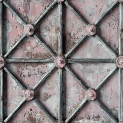 Gavlhusets Design - Blok 6'' - Rustik Metal Rosa