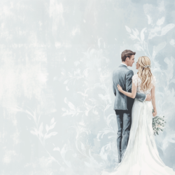 Gavlhusets Design - Blok 6'' - Brudepar