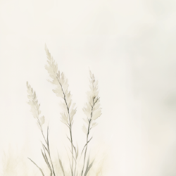 Gavlhusets Design - Blok 6'' - Hvid og sand