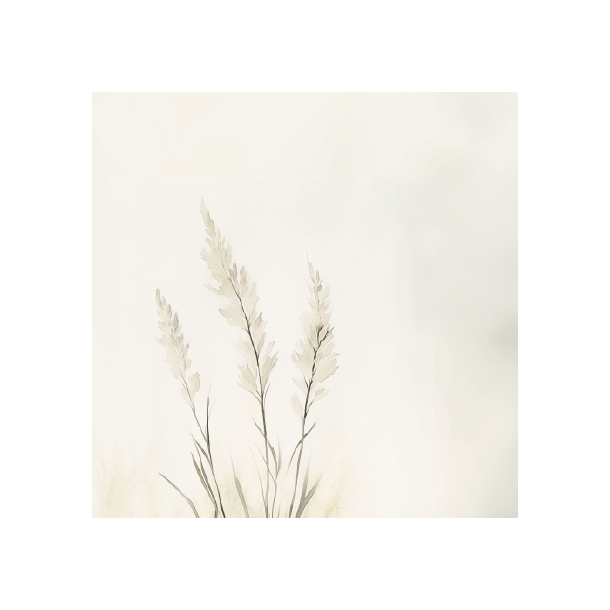 Gavlhusets Design - Blok 6'' - Hvid og sand