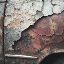 Gavlhusets Design - Blok 6'' - Biler og rust