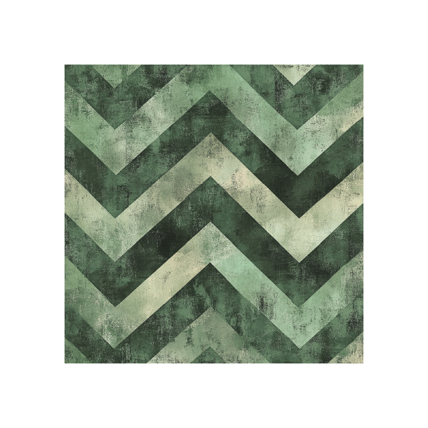 Gavlhusets Design - Blok 6'' - Rustik Tr Grn