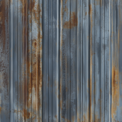 Gavlhusets Design - Blok 6'' - Rustik Metal Bl