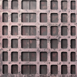 Gavlhusets Design - Blok 6'' - Rustik Metal Rosa