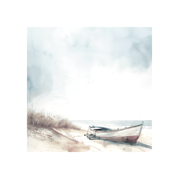 Gavlhusets Design - Blok 6'' - Strand