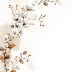 Gavlhusets Design - Blok 6'' - Hvid og sand