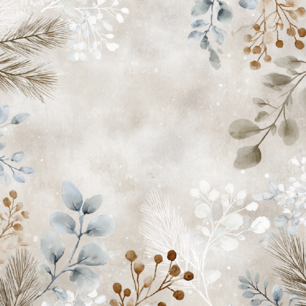 Gavlhusets Design - Blok 6'' - Jul i bl nuancer