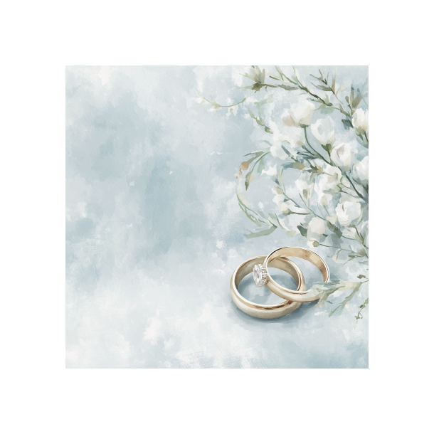 Gavlhusets Design - Blok 6'' - Brudepar