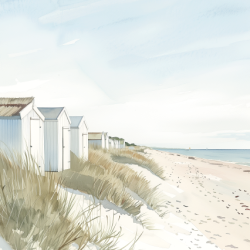 Gavlhusets Design - Blok 6'' - Strand