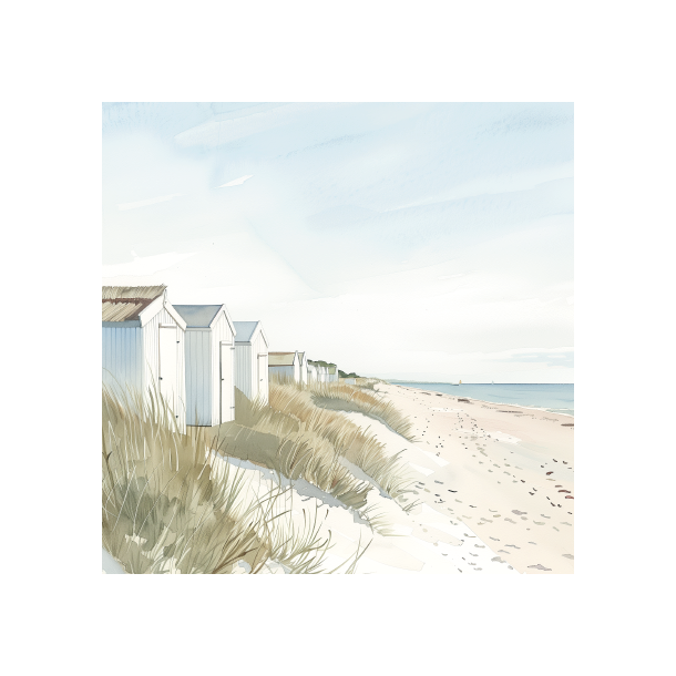 Gavlhusets Design - Blok 6'' - Strand