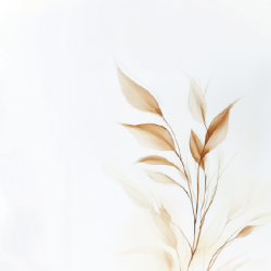 Gavlhusets Design - Blok 6'' - Hvid og sand