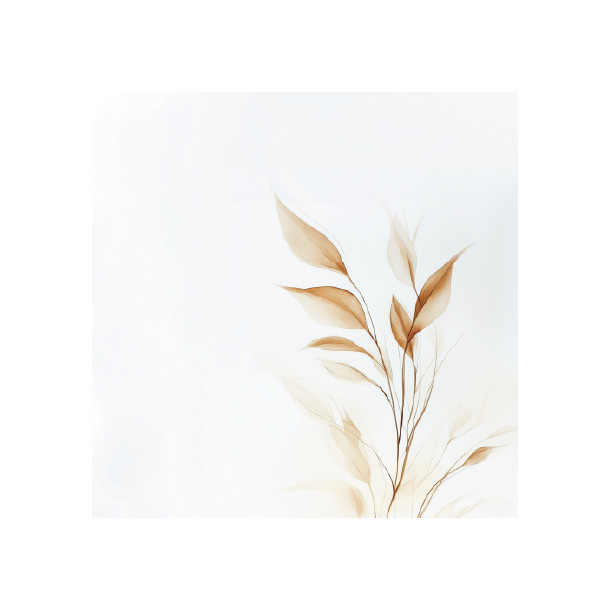 Gavlhusets Design - Blok 6'' - Hvid og sand