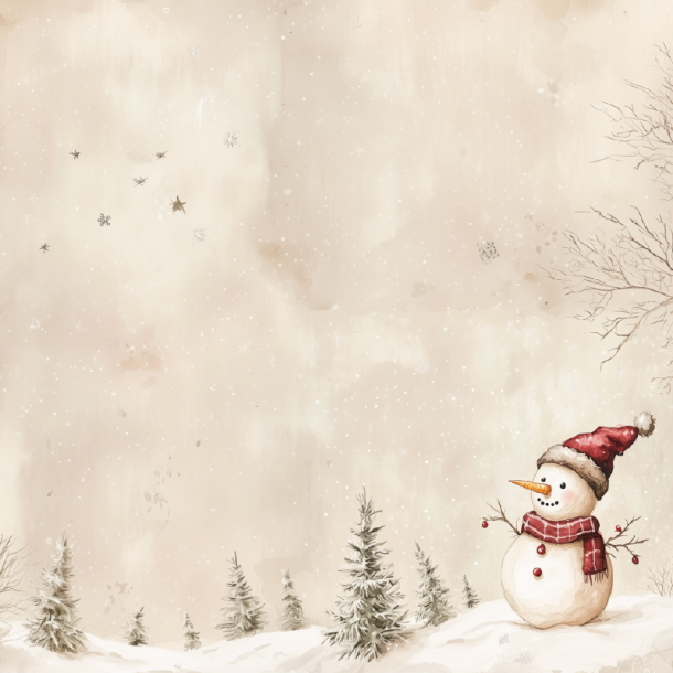 Gavlhusets Design - Blok 6'' - Julestemning