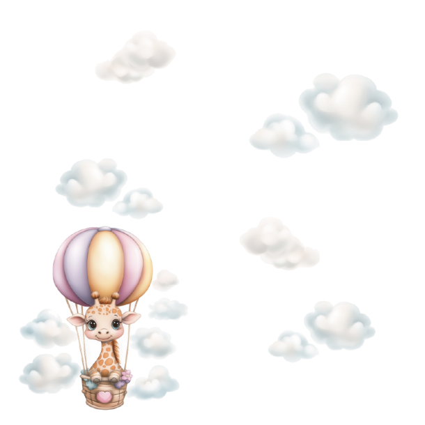 Gavlhusets Design - Blok 6'' - Sm nuttede dyr