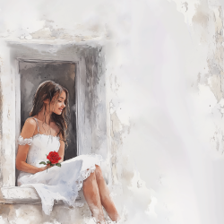 Gavlhusets Design - Blok 6'' - Konfirmation - Piger