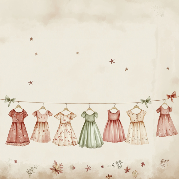 Gavlhusets Design - Blok 6'' - Piger 0-6 �r