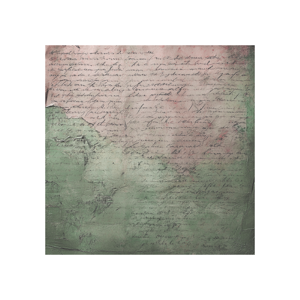 Gavlhusets Design - Blok 6'' - Rustik Tr Grn