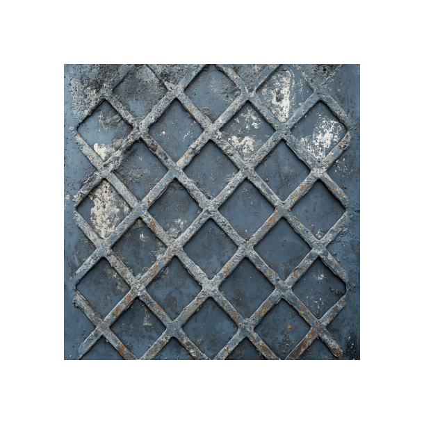 Gavlhusets Design - Blok 6'' - Rustik Metal Bl