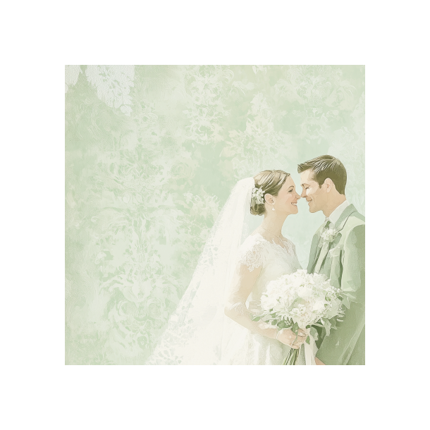 Gavlhusets Design - Blok 6'' - Brudepar