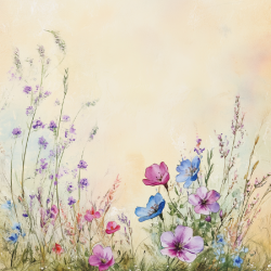 Gavlhusets Design - Blok 6'' - Blomster