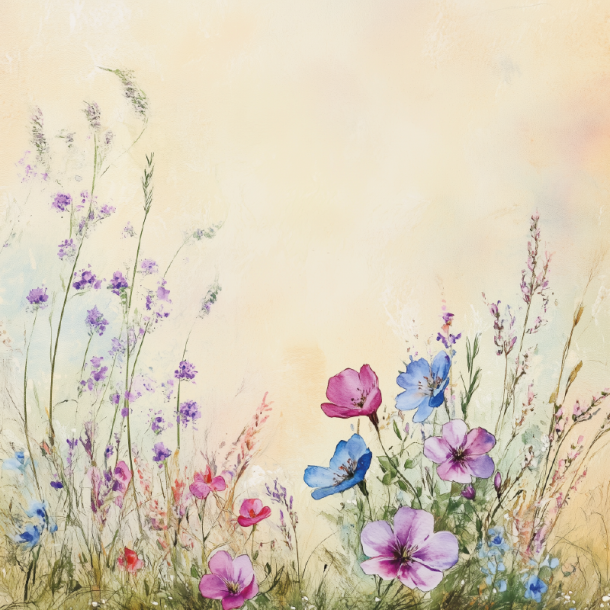 Gavlhusets Design - Blok 6'' - Blomster