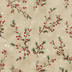 Gavlhusets Design - Blok 6'' - Jule i rde nuancer