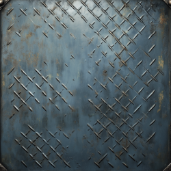 Gavlhusets Design - Blok 6'' - Rustik Metal Bl