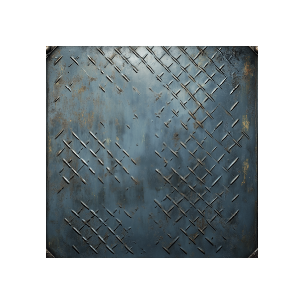 Gavlhusets Design - Blok 6'' - Rustik Metal Bl