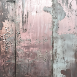 Gavlhusets Design - Blok 6'' - Rustik Metal Rosa