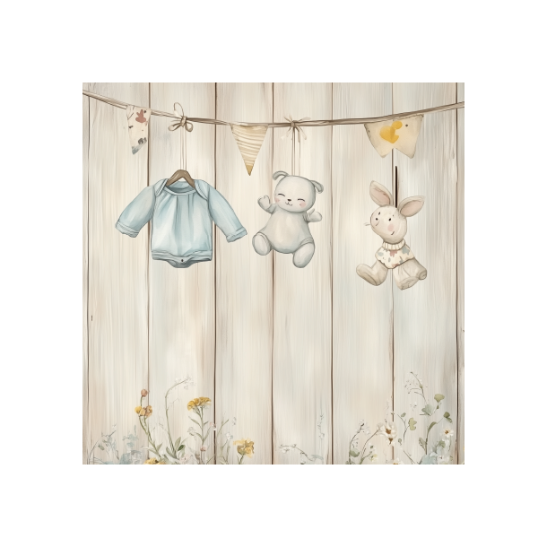 Gavlhusets Design - Blok 6'' - Baby drenge