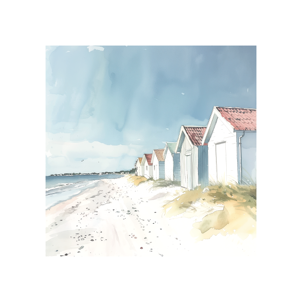 Gavlhusets Design - Blok 6'' - Strand