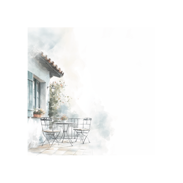 Gavlhusets Design - Blok 6'' - Terrassehygge