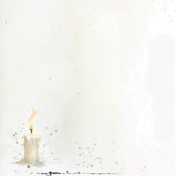 Gavlhusets Design - Blok 6'' - Hvid og sand