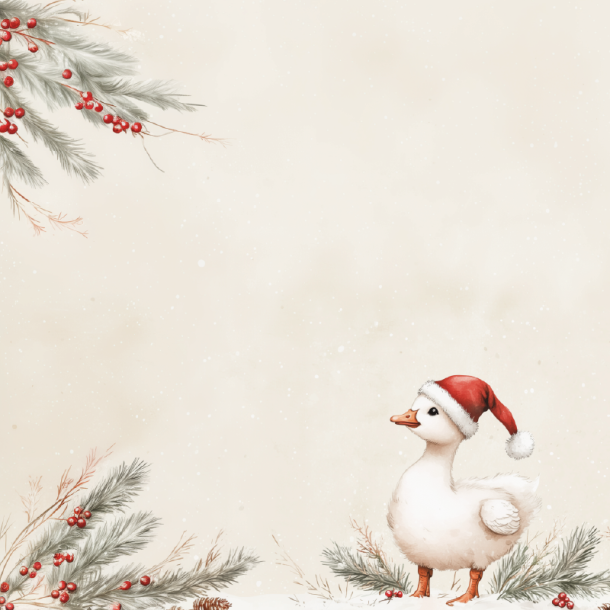 Gavlhusets Design - Blok 6'' - Julestemning