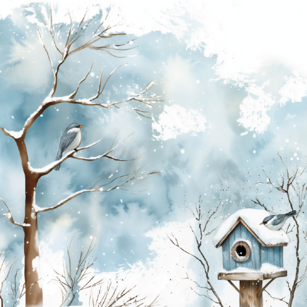 Gavlhusets Design - Blok 6'' - Jul i bl nuancer