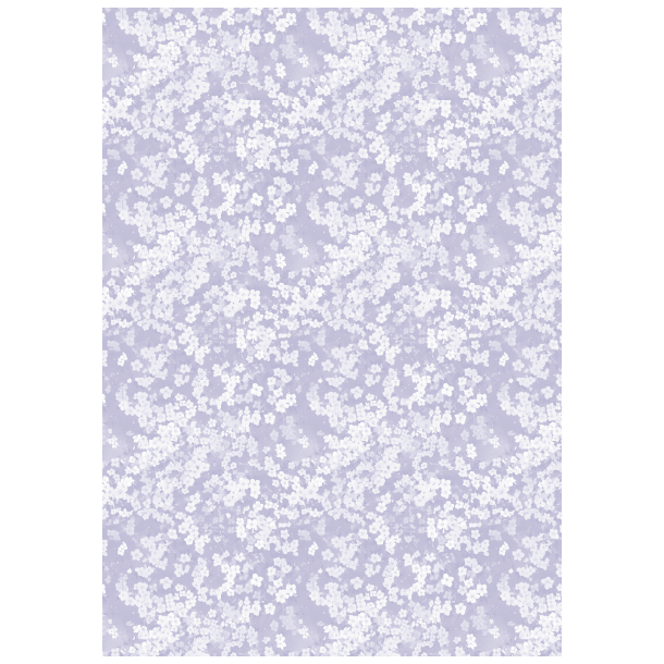 Gavlhusets Design - Blok A5 - Blomstereng - Pastel