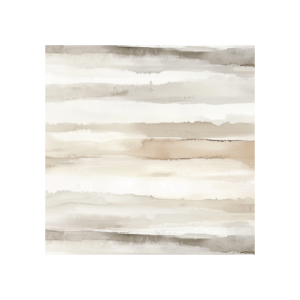 Gavlhusets Design - Blok 6'' - Hvid og sand