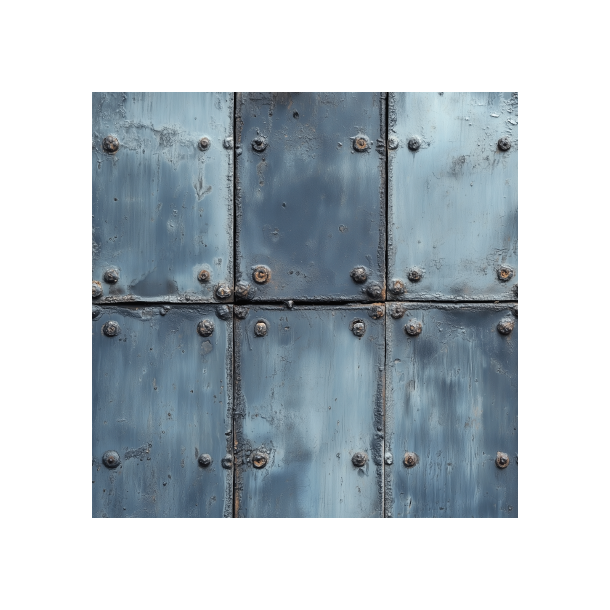 Gavlhusets Design - Blok 6'' - Rustik Metal Bl