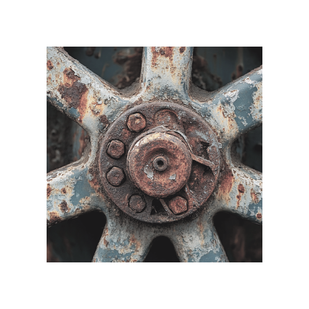 Gavlhusets Design - Blok 6'' - Biler og rust