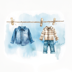 Gavlhusets Design - Blok 6'' - Drenge 0-6 �r