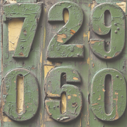 Gavlhusets Design - Blok 6'' - Rustik Tr Grn