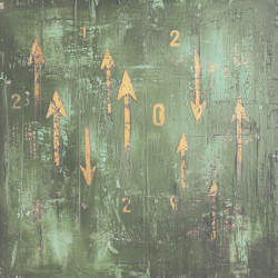 Gavlhusets Design - Blok 6'' - Rustik Tr Grn