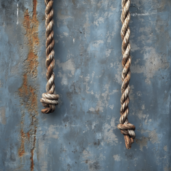 Gavlhusets Design - Blok 6'' - Rustik Metal Bl